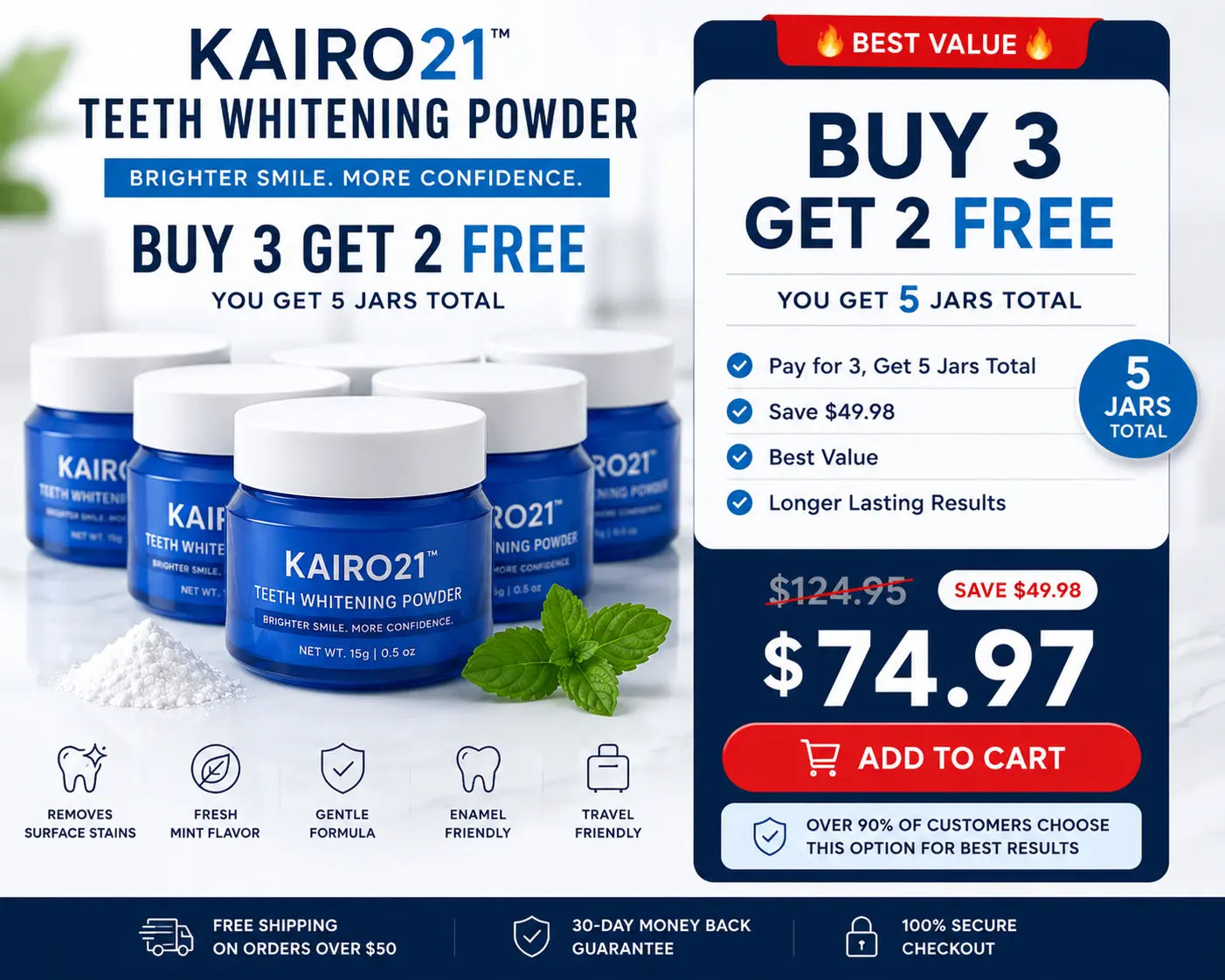 {{Product title}} - Kairo21 teeth whitening